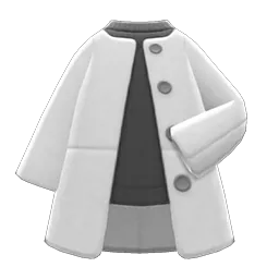 Collarless Coat