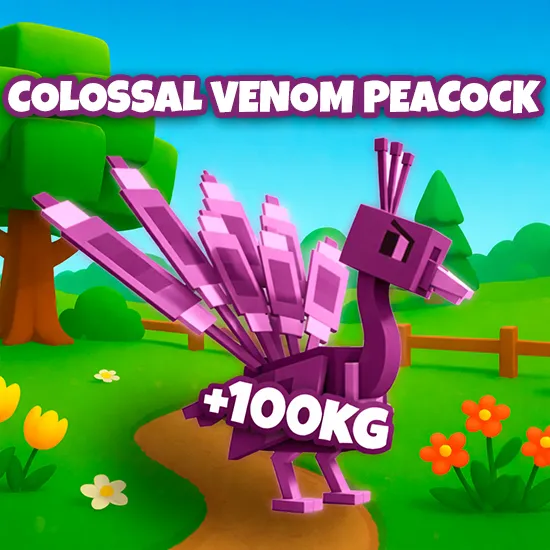 Colossal Venom Peacock +100KG