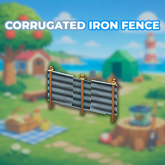 Corrugated Iron Fence