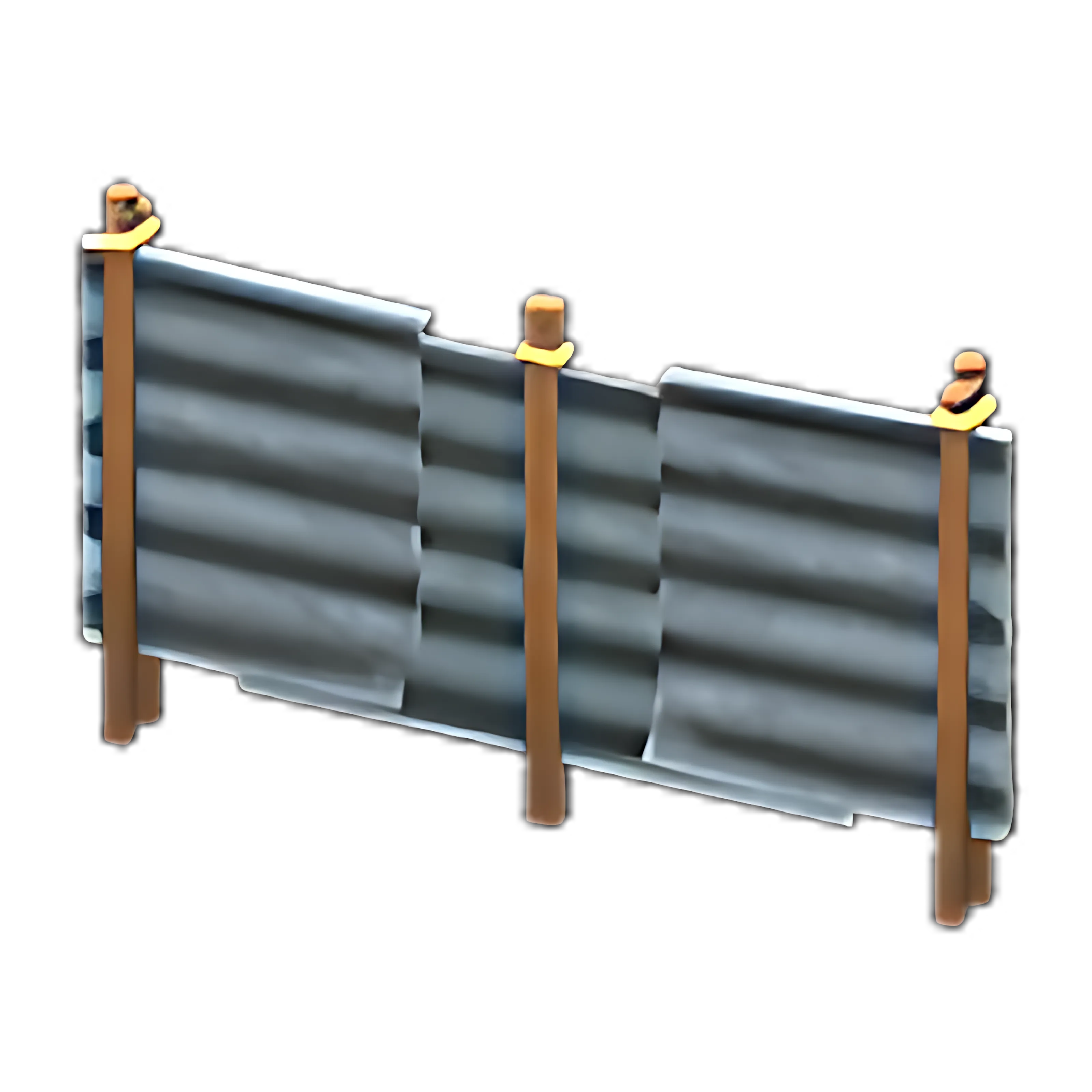 Corrugated Iron Fence