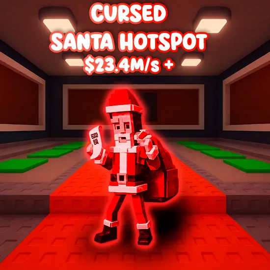 Cursed Santa Hotspot $23,4M/s +