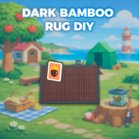 Dark Bamboo Rug DIY