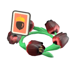 Dark Tulip Crown DIY