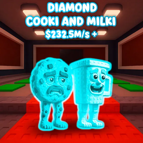Diamond Cooki and Milki $232.5M/s +