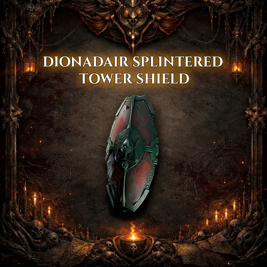 Dionadair Splintered Tower Shield