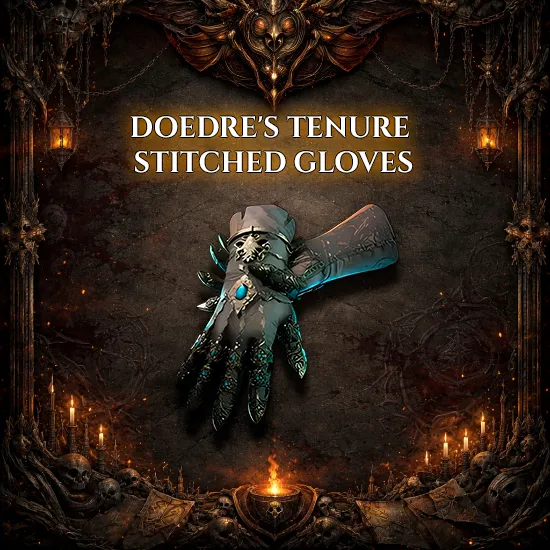 Doedre's Tenure Stitched Gloves