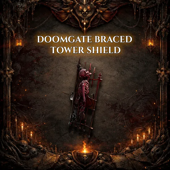 Doomgate Braced Tower Shield