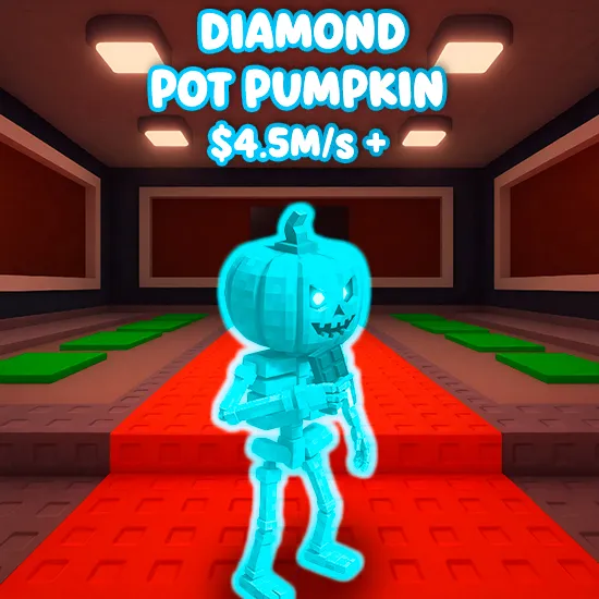 Diamond Pot Pumpkin $4.5M/s +