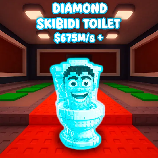 Diamond Skibidi Toilet 675M/s +
