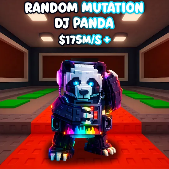 Random Mutation DJ Panda $175M/S +