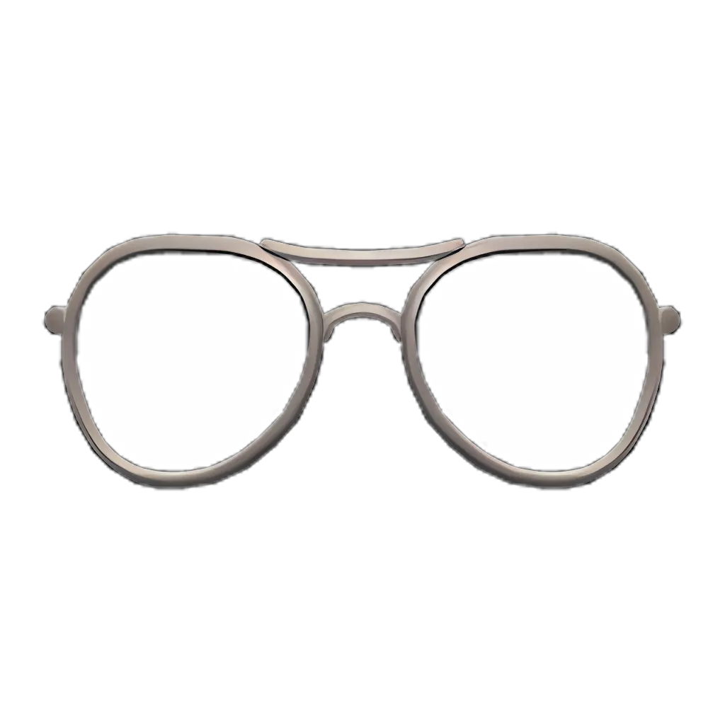Double-Bridge Glasses