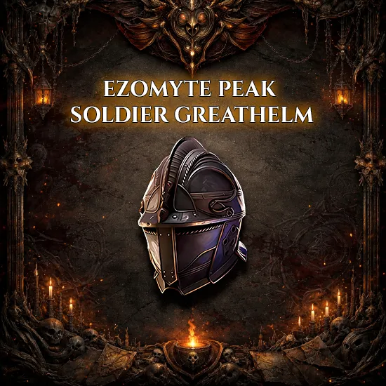Ezomyte Peak Soldier Greathelm