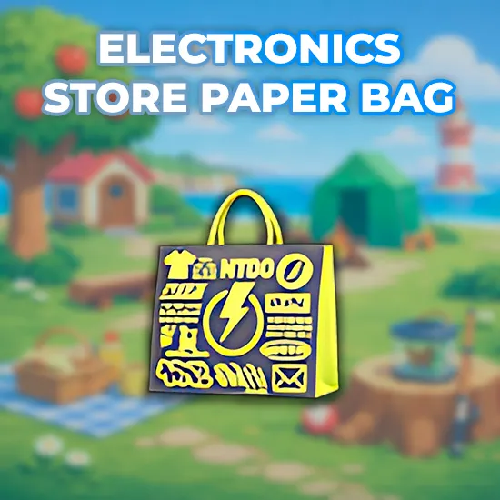 Electronics Store Paper Bag