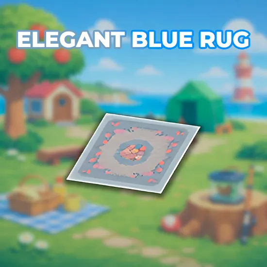 Elegant Blue Rug
