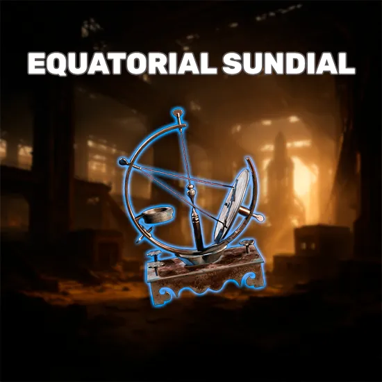 Equatorial Sundial