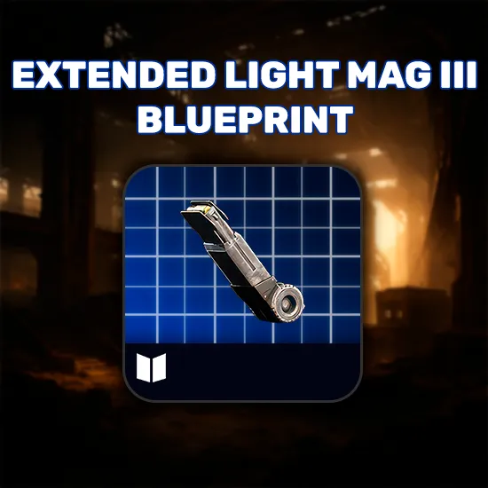 Extended Light Mag III Blueprint
