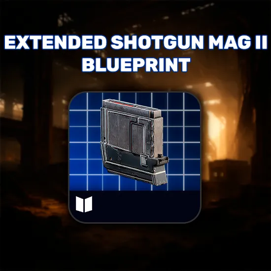 Extended Shotgun Mag II Blueprint