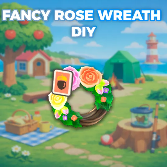 Fancy Rose Wreath DIY