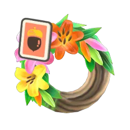 Fancy Lily Wreath DIY