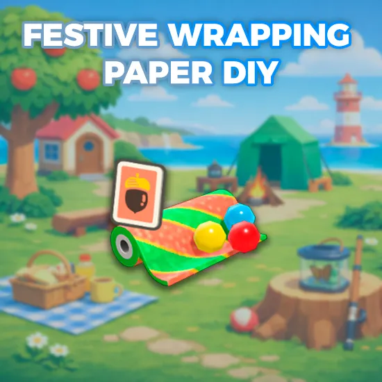 Festive Wrapping Paper DIY
