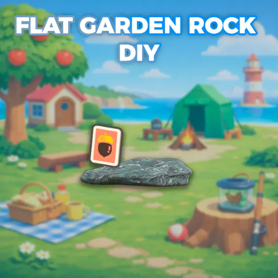 Flat Garden Rock DIY