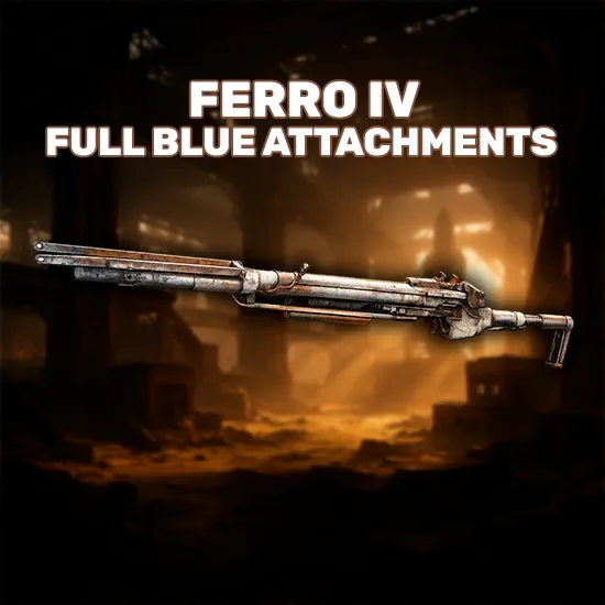 Ferro IV Full Blue Attachments