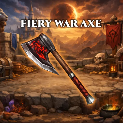 Fiery War Axe