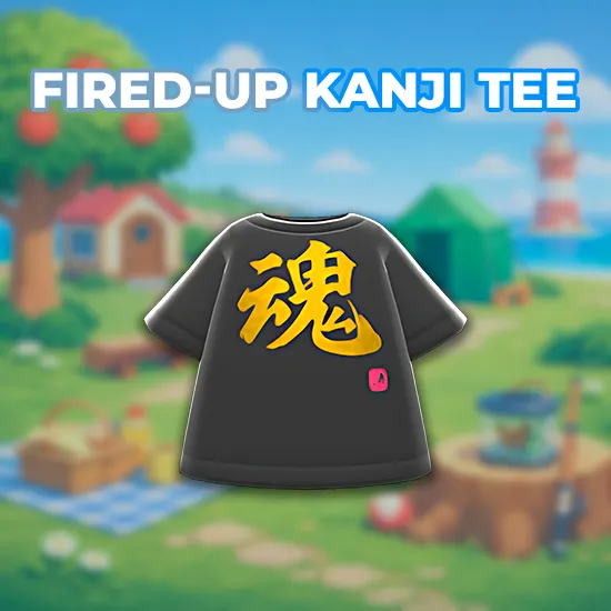 Fired-Up Kanji Tee