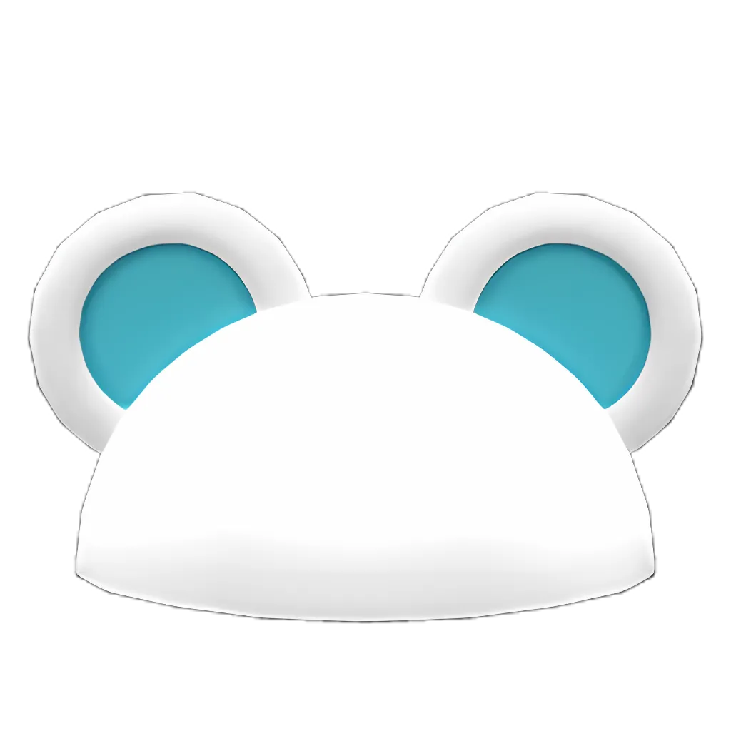 Flashy Round-Ear Animal Hat