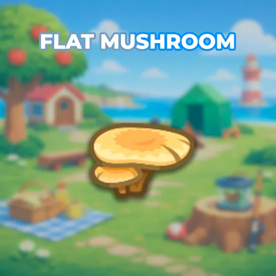 Flat Mushroom