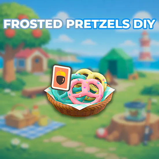 Frosted Pretzels DIY