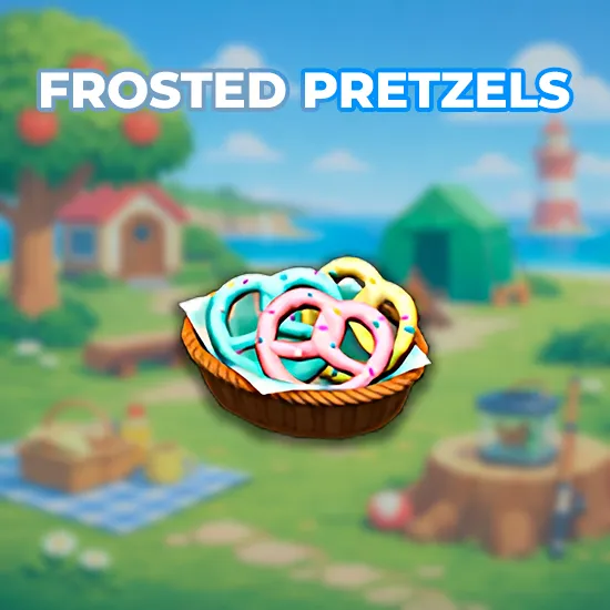 Frosted Pretzels