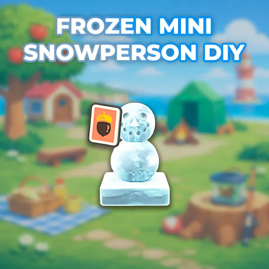 Frozen Mini Snowperson DIY