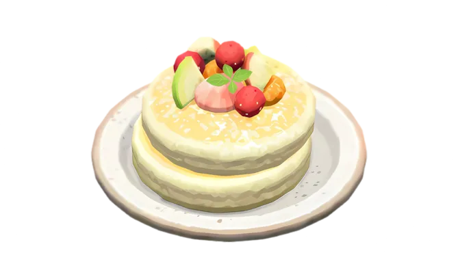 Fruit-Topped Pancakes