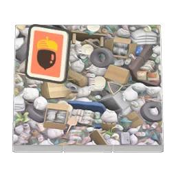 Garbage-Heap Flooring DIY