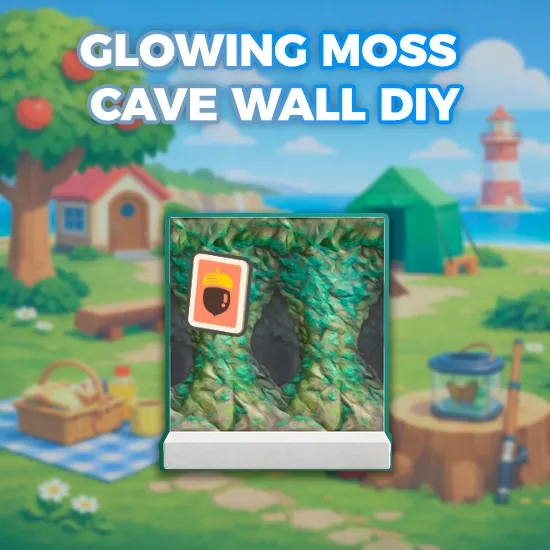 Glowing-Moss Cave Wall DIY