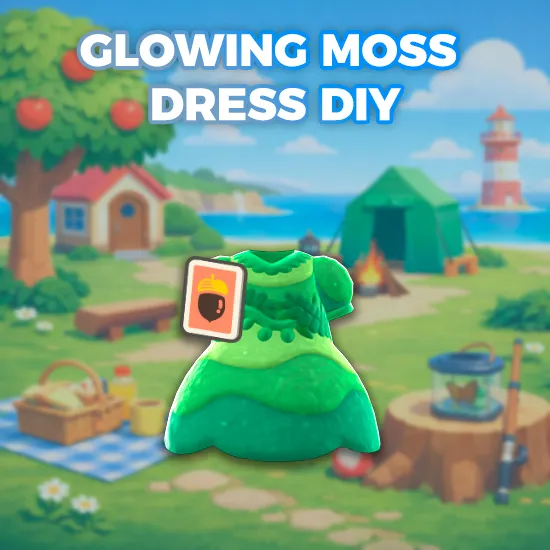 Glowing-Moss Dress DIY