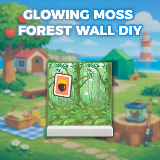 Glowing-Moss Forest Wall DIY
