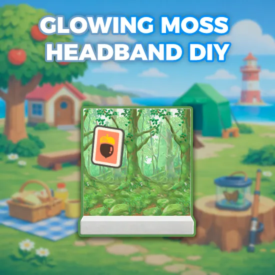 Glowing-Moss Headband DIY