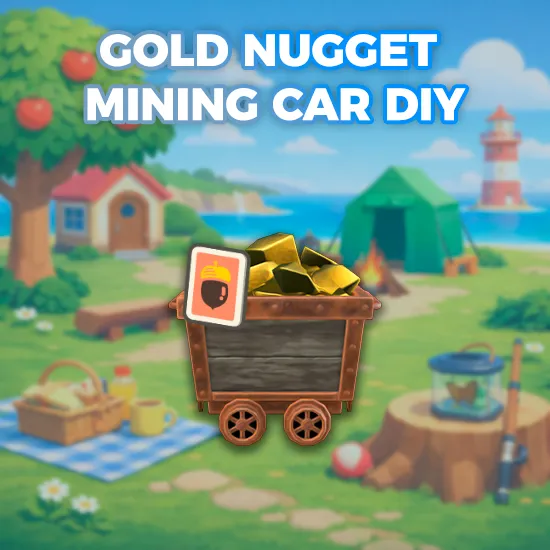 Gold-Nugget Mining Car DIY
