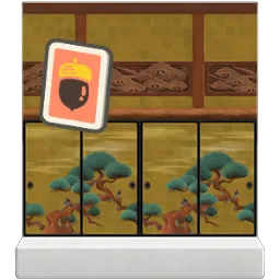 Gold-Screen Wall DIY