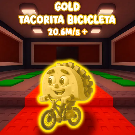 Gold Tacorita Bicicleta 20.6M/s +