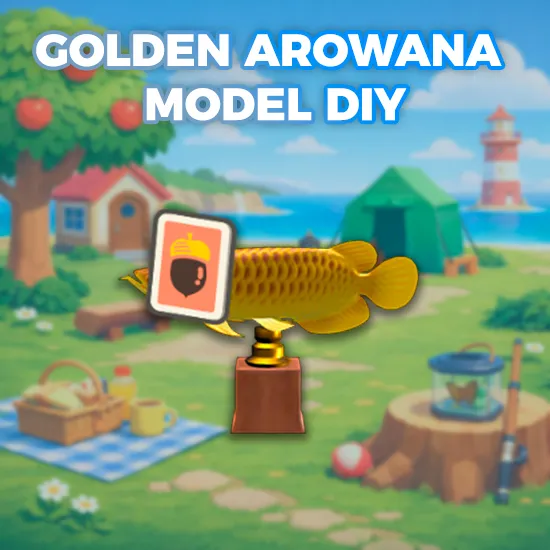 Golden Arowana Model DIY
