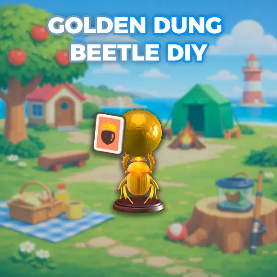 Golden Dung Beetle DIY