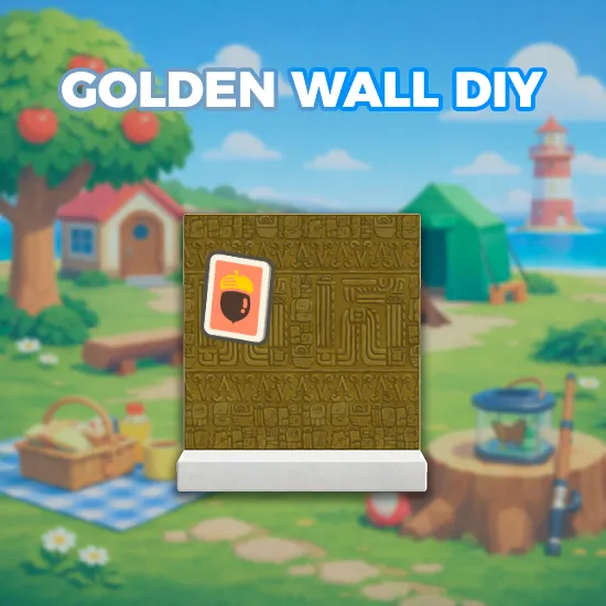 Golden Wall DIY