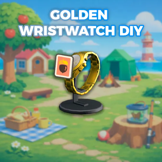 Golden Wristwatch DIY