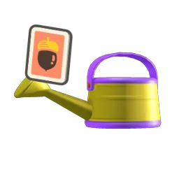 Golden Watering Can DIY