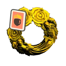 Gold Rose Wreath DIY