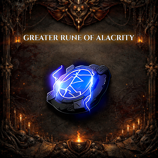 Greater Rune of Alacrity