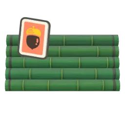 Green Bamboo Mat DIY